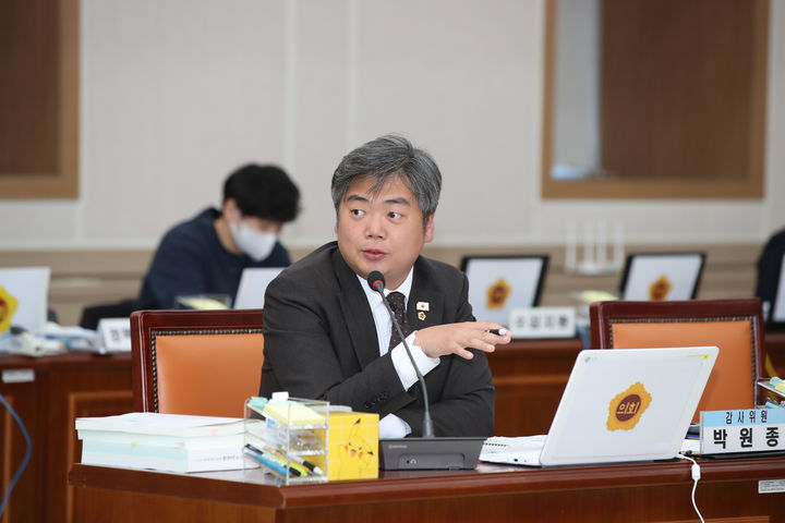 ▲박원종 전남도의원(더불어민주당·영광1). (사진제공=전남도의회)