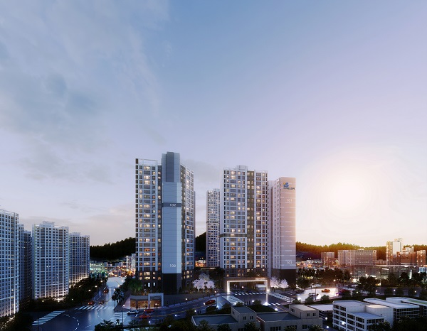 ▲‘울산 호수공원 에일린의 뜰’ 투시도