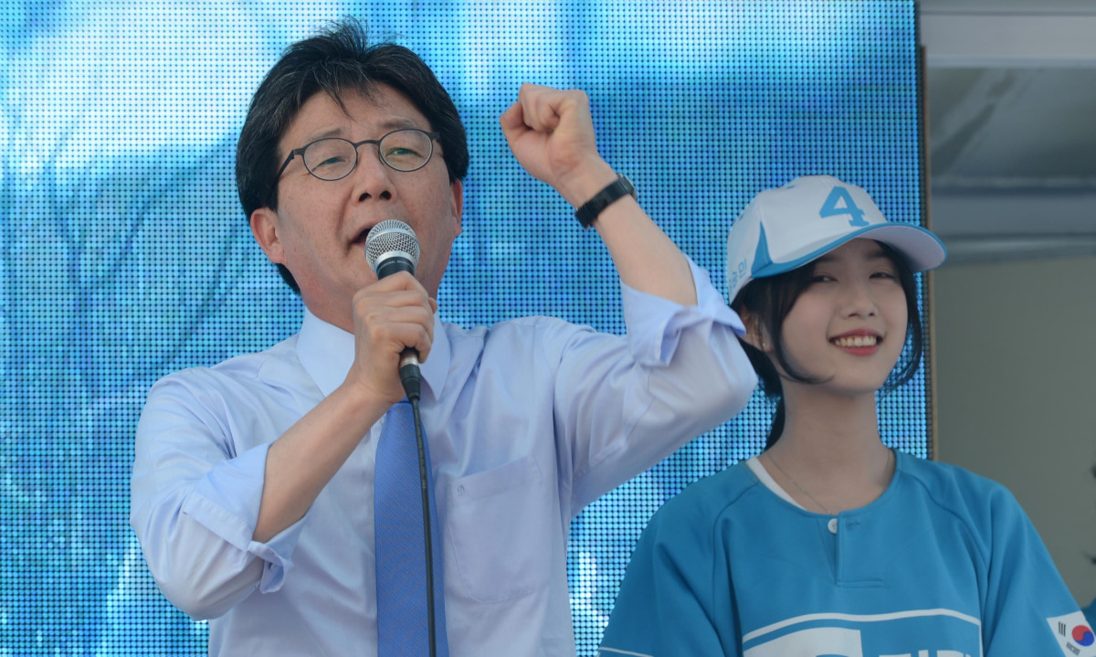 ▲유승민과 유담 (뉴시스)