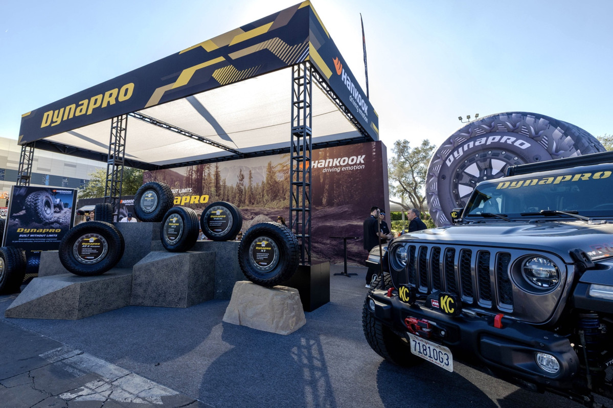 ▲2025 세마쇼 한국타이어 브랜드 부스 (사진=한국타이어)