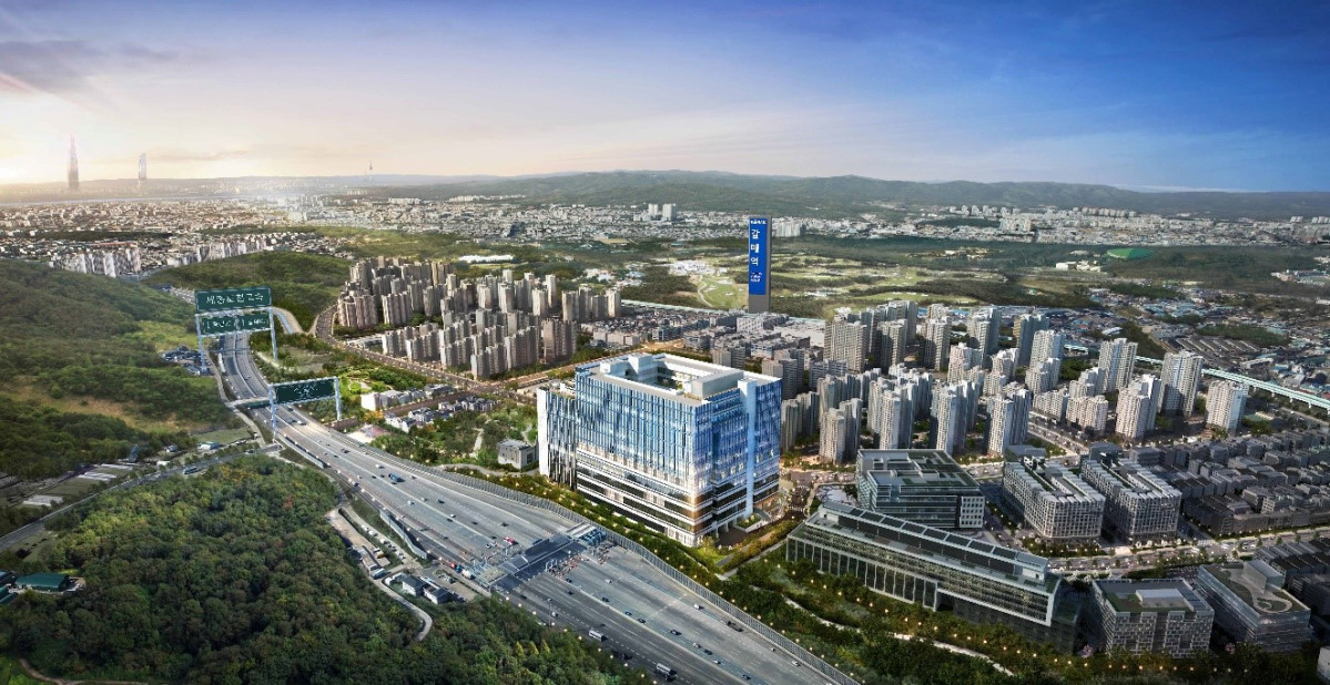 ▲'현대 테라타워 구리갈매' 광역 조감도