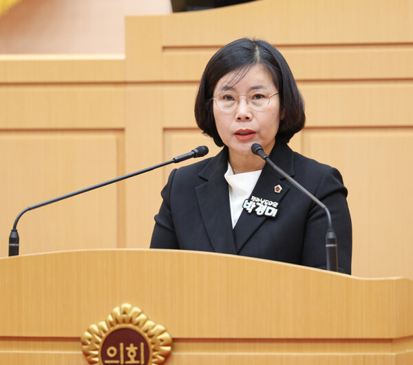 ▲박경미 전남도의원(더불어민주당·광양4). (사진제공=전남도의회)