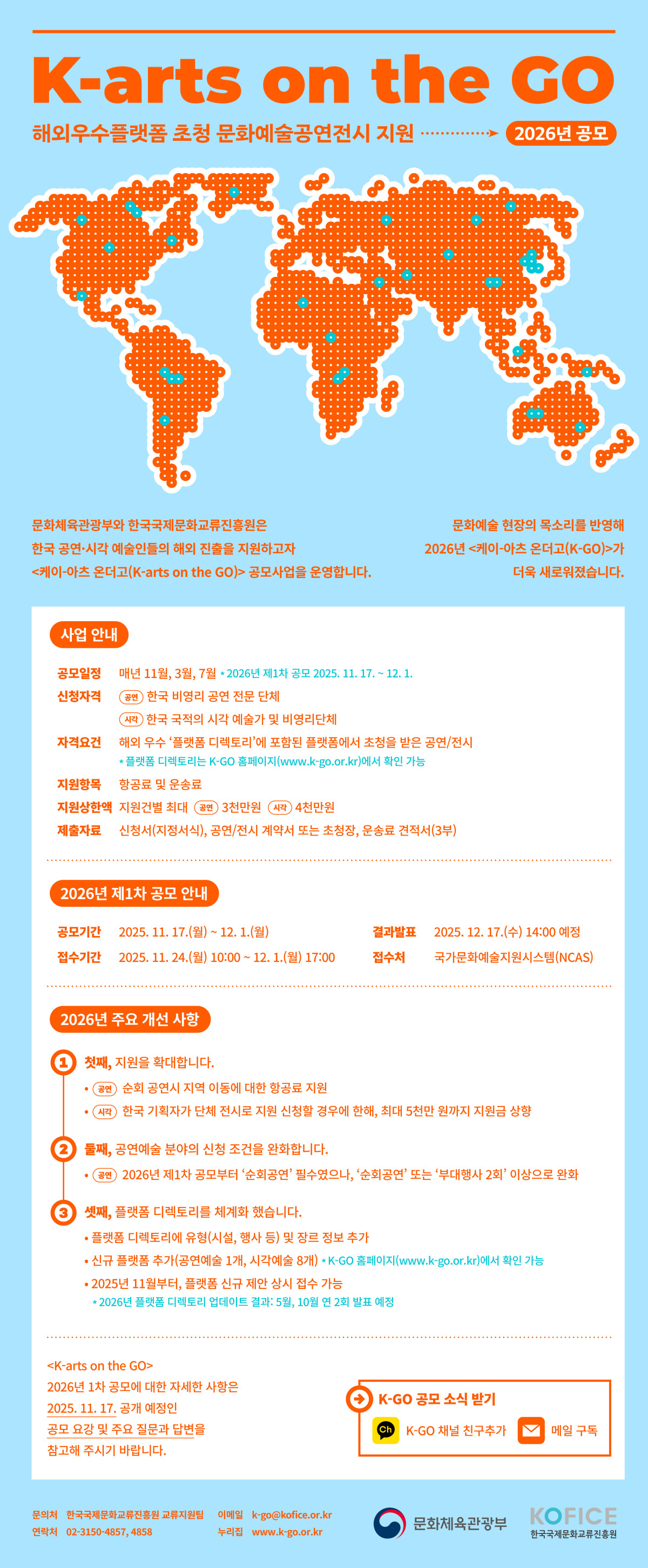 ▲'K아츠 온더고' 관련 이미지 (문체부)