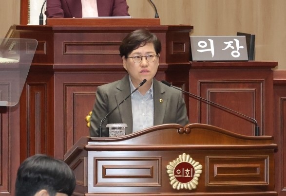 ▲김나윤 광주시의원. (사진제공=광주시의회)