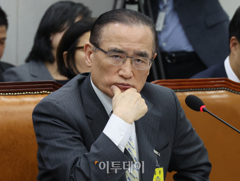 ▲위성락 국가안보실장이 6일 서울 여의도 국회 운영위원회에서 열린 국정감사에 참석하고 있다. 고이란 기자 photoeran@