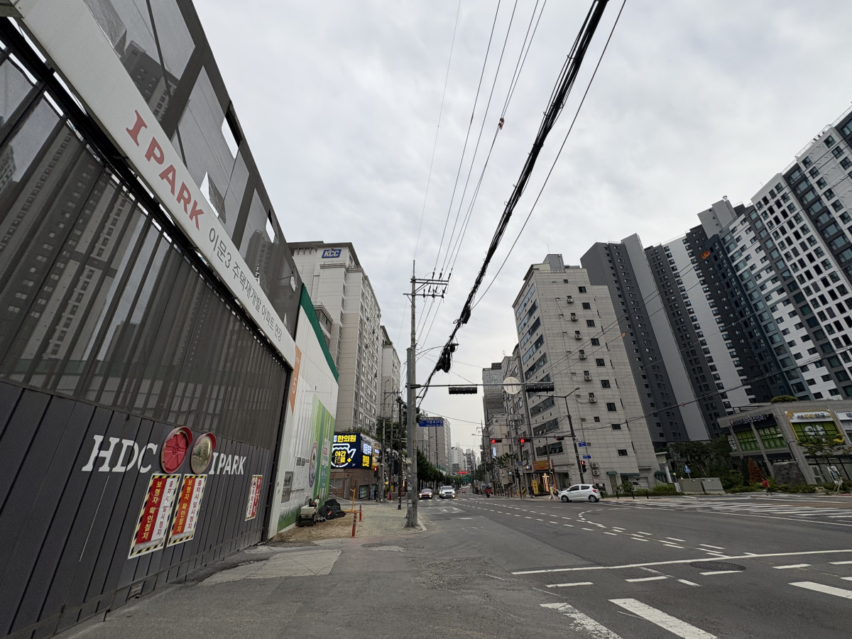 ▲ 서울 동대문구 이문동 ‘이문아이파크자이’. 조유정 기자 youjung@