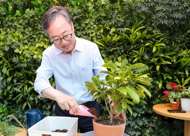 ▲금천정원지원센터 특별 프로그램 운영 모습. (사진제공=금천구)