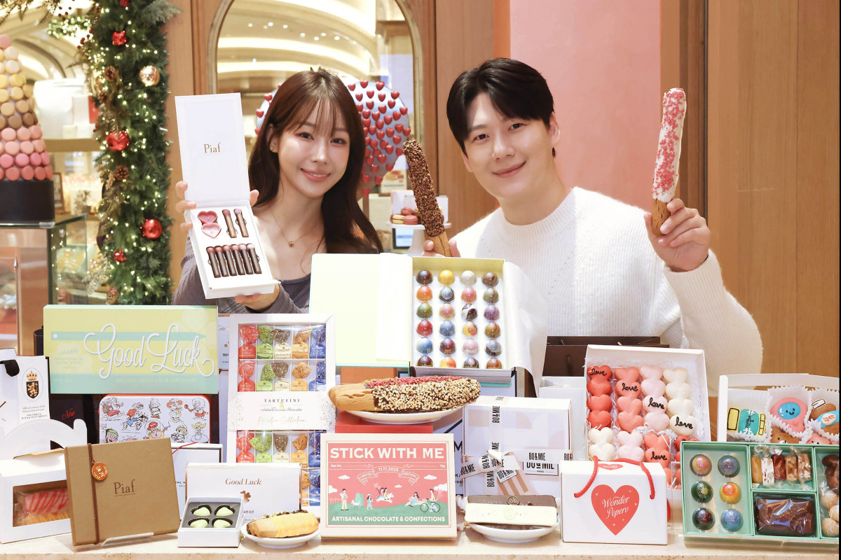 ▲신세계백화점 강남점 지하1층 빼빼로&수능 기프트 팝업 (사진제공=신세계)