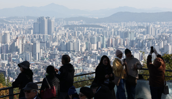 ▲서울 남산에서 바라본 서울 도심 아파트 모습. (연합뉴스)