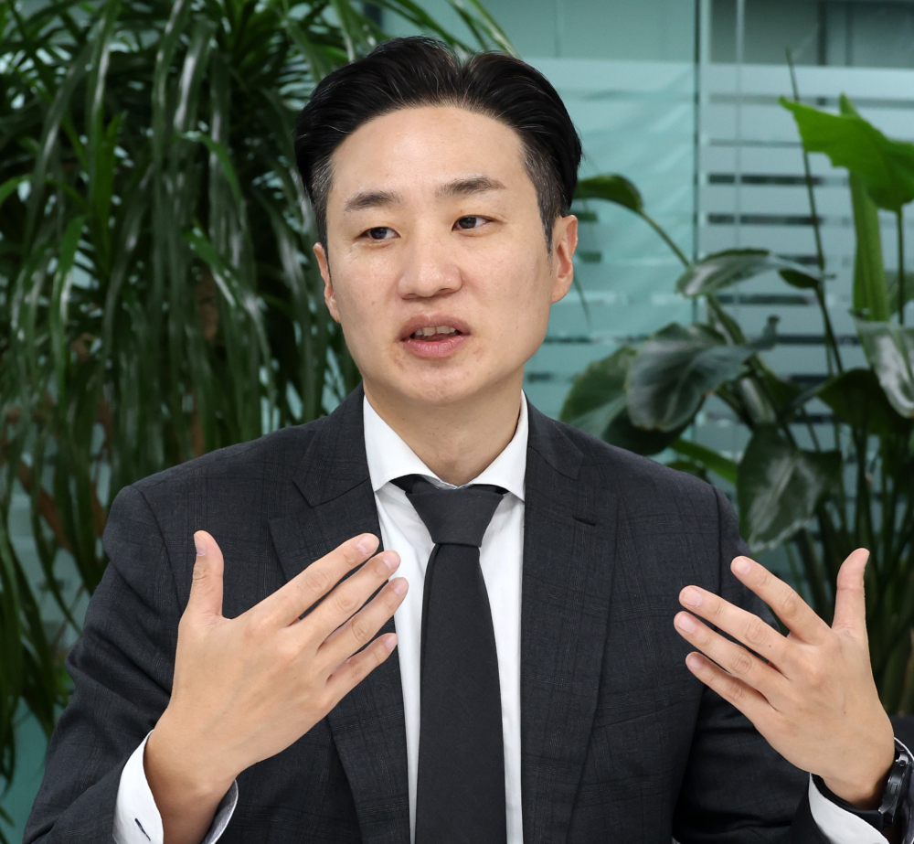 ▲노형석 한양증권 자본시장본부 글로벌IB팀 이사가 7일 서울 여의도 본사에서 이투데이와 인터뷰를 하고 있다. 고이란 기자 photoeran@ (이투데이DB)