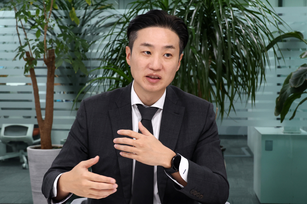 ▲노형석 한양증권 자본시장본부 글로벌IB팀 이사가 7일 서울 여의도 본사에서 이투데이와 인터뷰를 하고 있다. 고이란 기자 photoeran@ (이투데이DB)