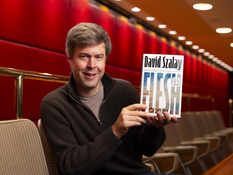 ▲캐나다계 영국 작가 데이비드 솔로이의 작품 '플레시(Flesh)'가 10일(현지시간) 높은 권위를 자랑해온 영국 대표 문학상 부커상 수상작으로 선정됐다.  (출처 부커프라이즈닷컴)