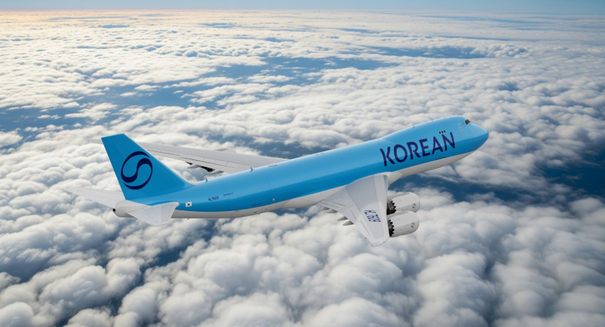▲대한항공 B747-8F 항공기. (사진=대한항공)