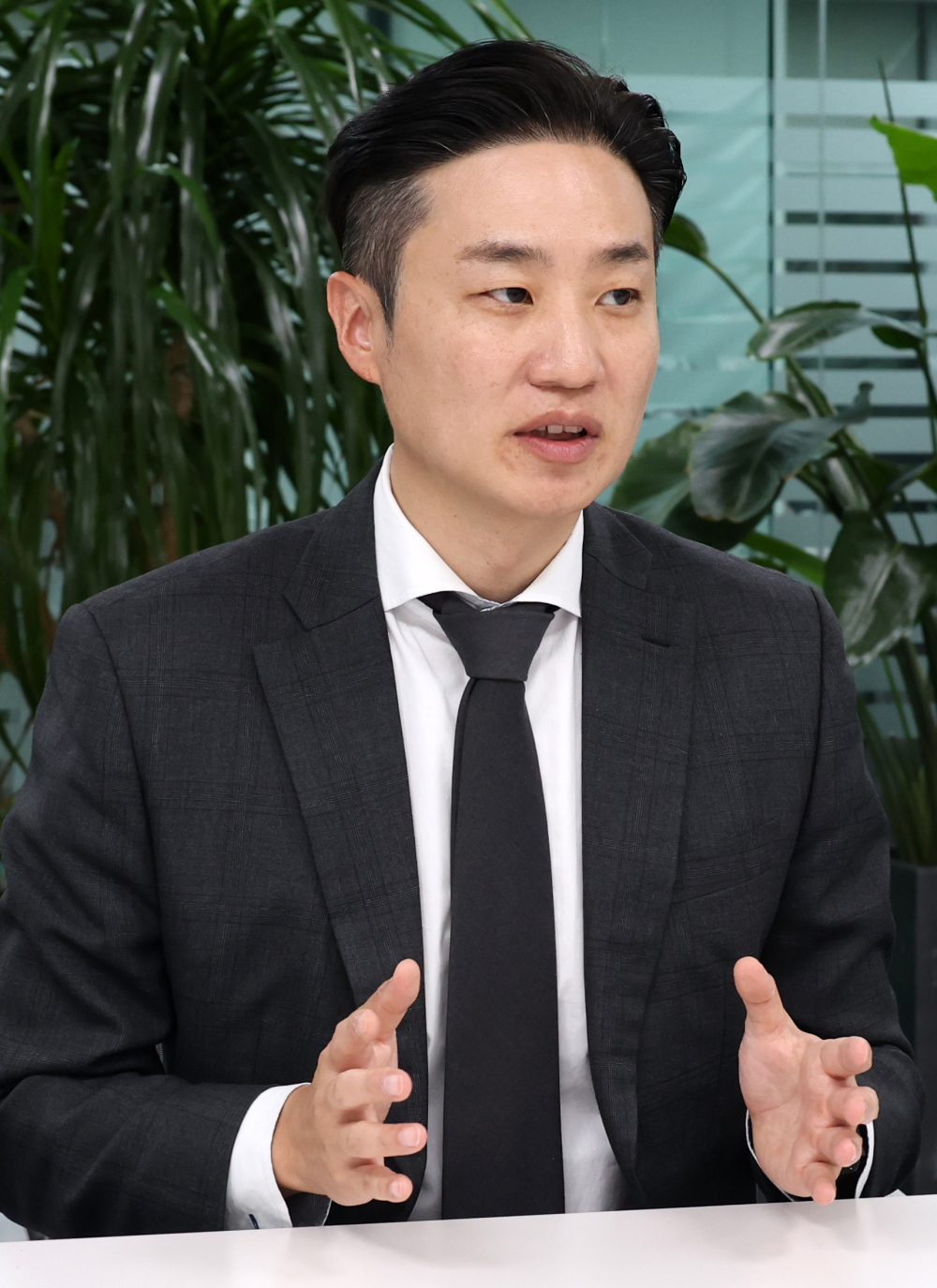 ▲노형석 한양증권 자본시장본부 글로벌IB팀 이사가 7일 서울 여의도 본사에서 이투데이와 인터뷰를 하고 있다. 고이란 기자 photoeran@ (이투데이DB)