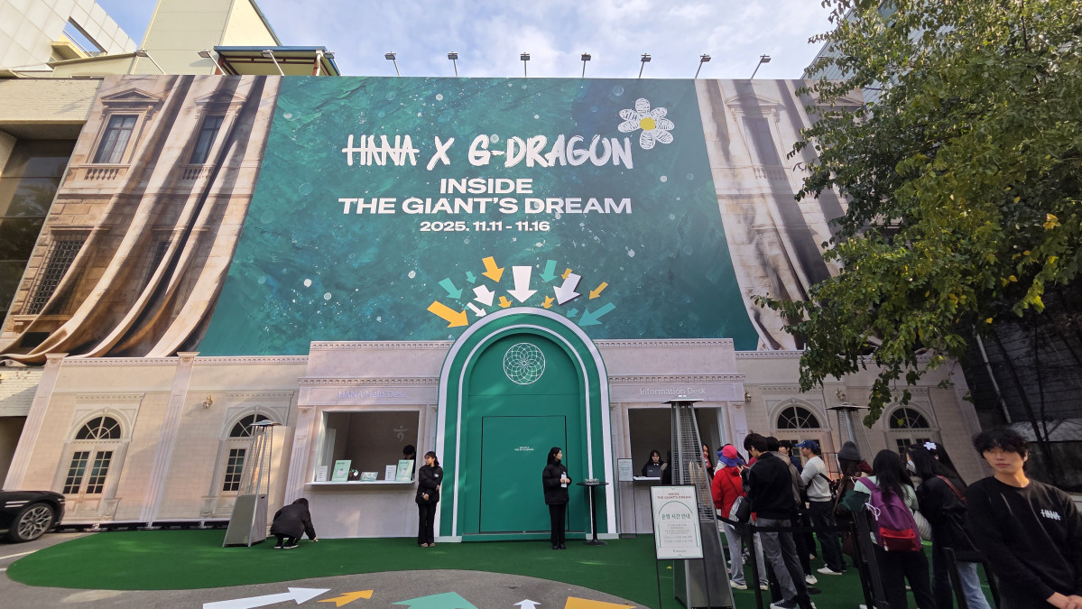 ▲서울 성동구 성수동에서 열린 하나카드 '드림갤러리' 팝업스토어 모습. (사진=김은재 기자. silverash@)