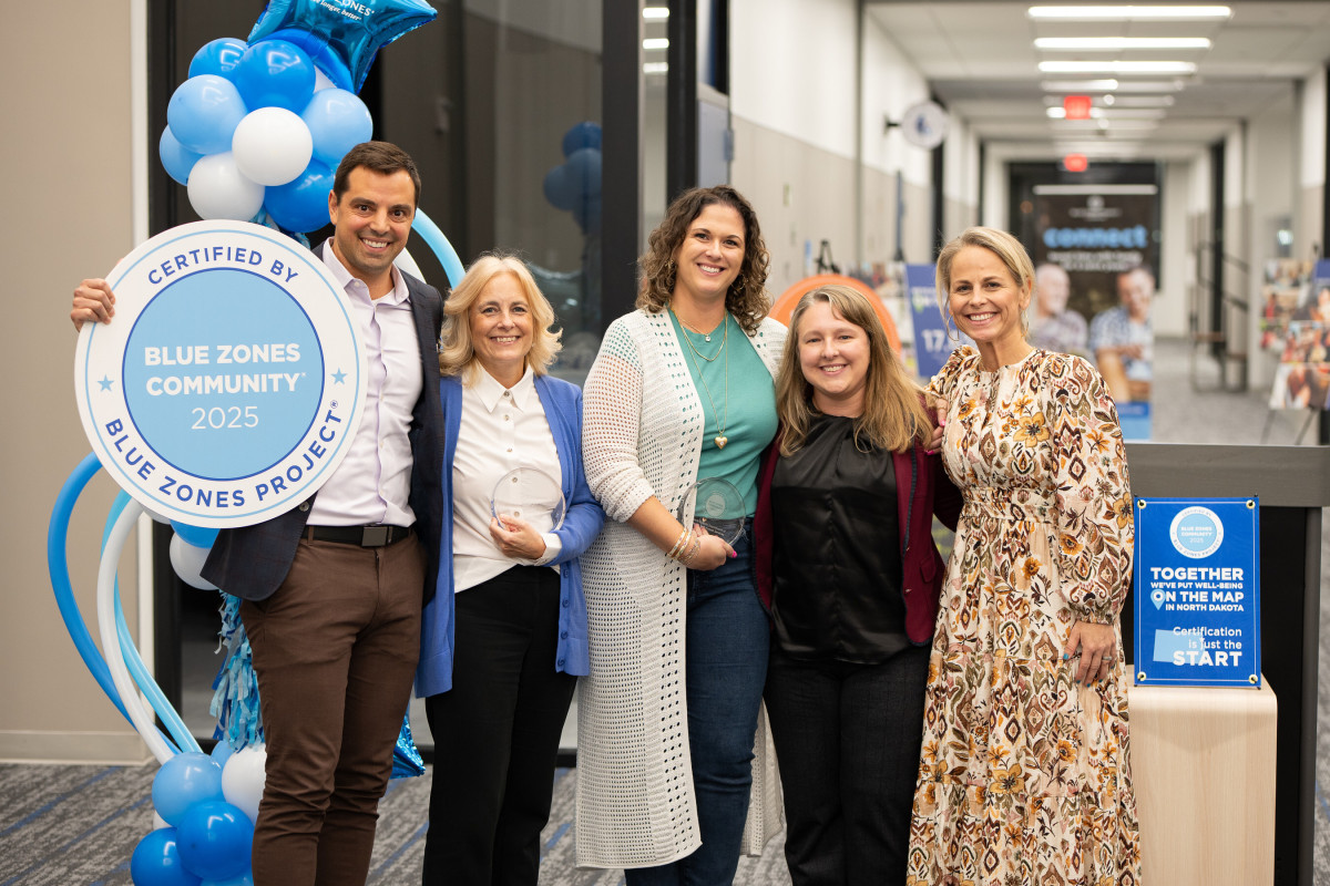 ▲그랜드포크스시에서 진행된 블루존스 커뮤니티 인증 기념식 모습.(블루존 프로젝트 제공)