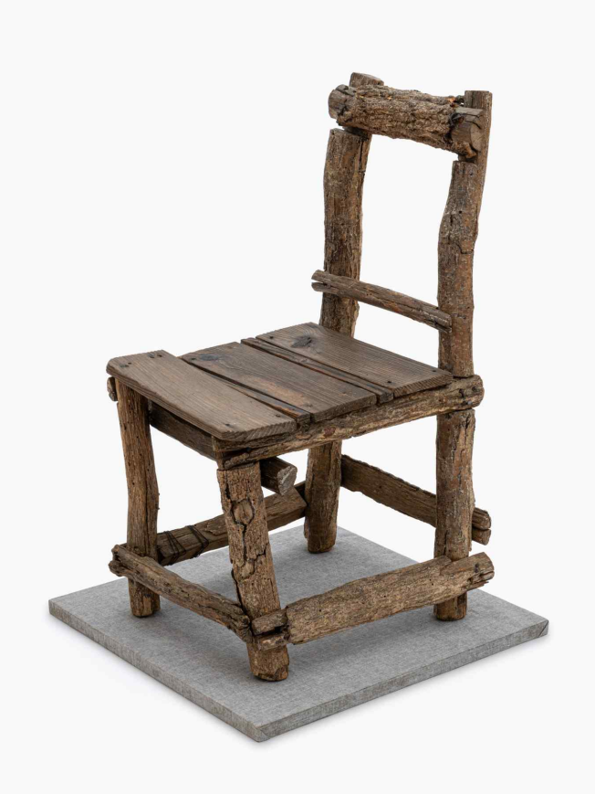 ▲법정스님 빠삐용 의자 (국가유산청)