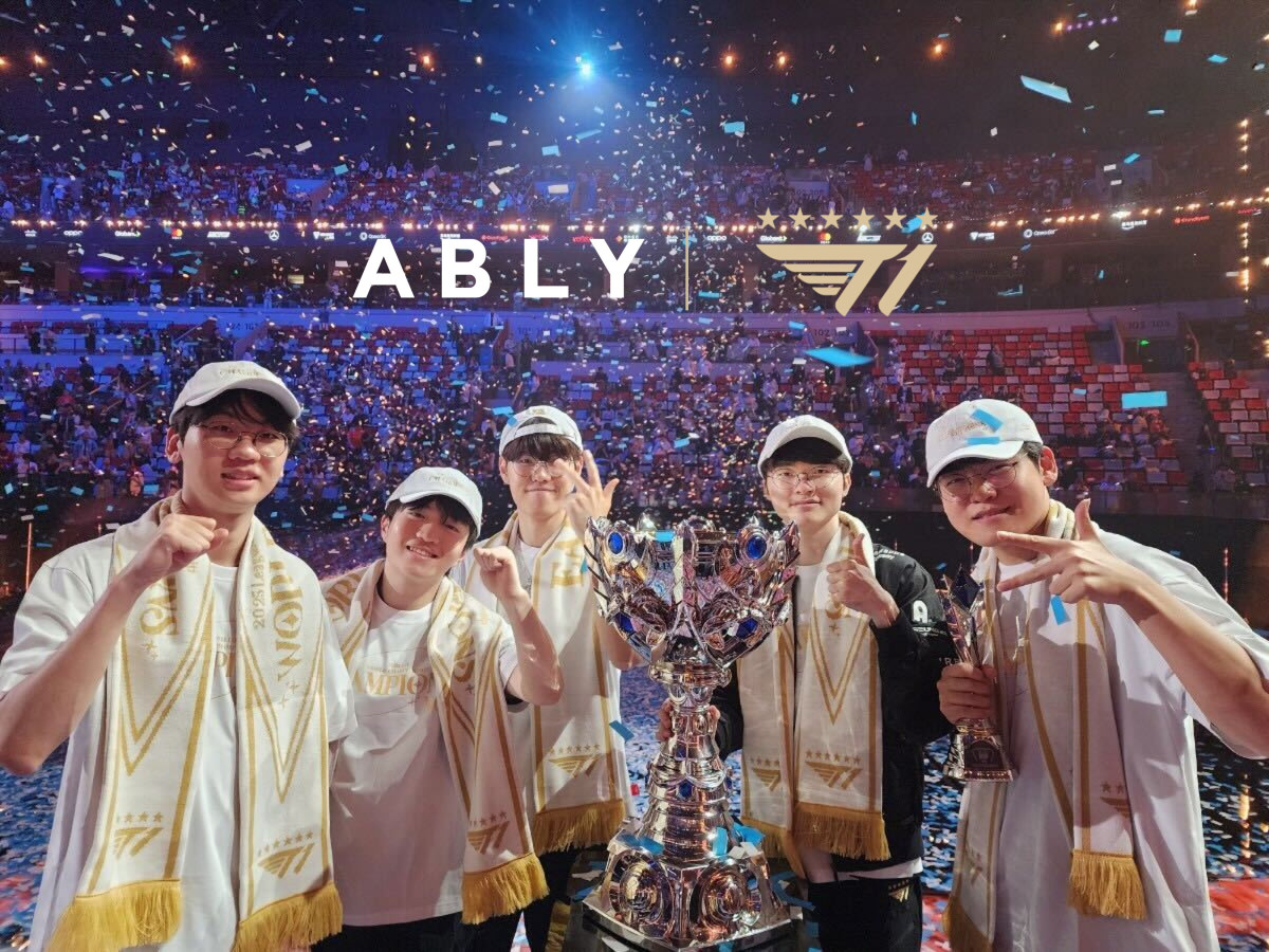 ▲에이블리코퍼레이션이 e스포츠 구단 T1 공식 스폰서가 된다. (사진제공=에이블리코퍼레이션)
