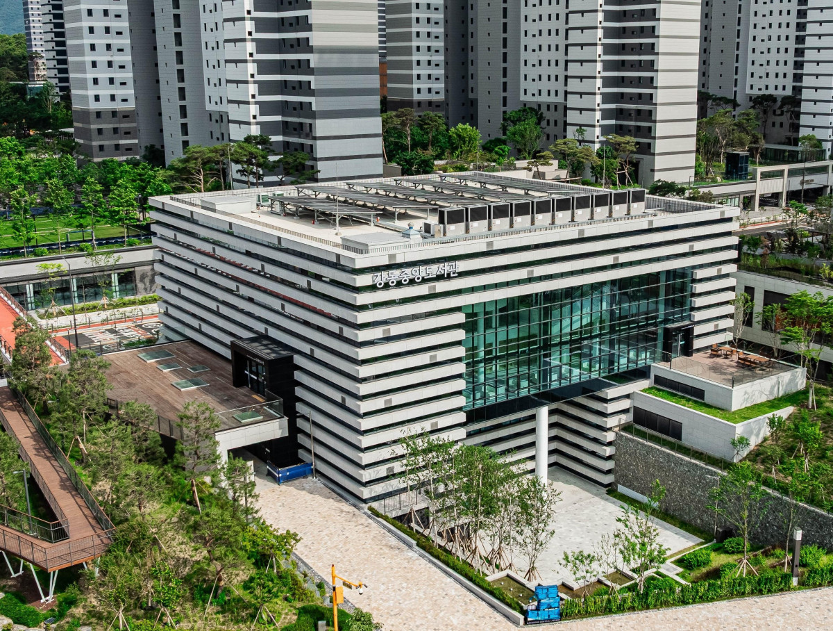 ▲강동중앙도서관 전경 (강동구청)