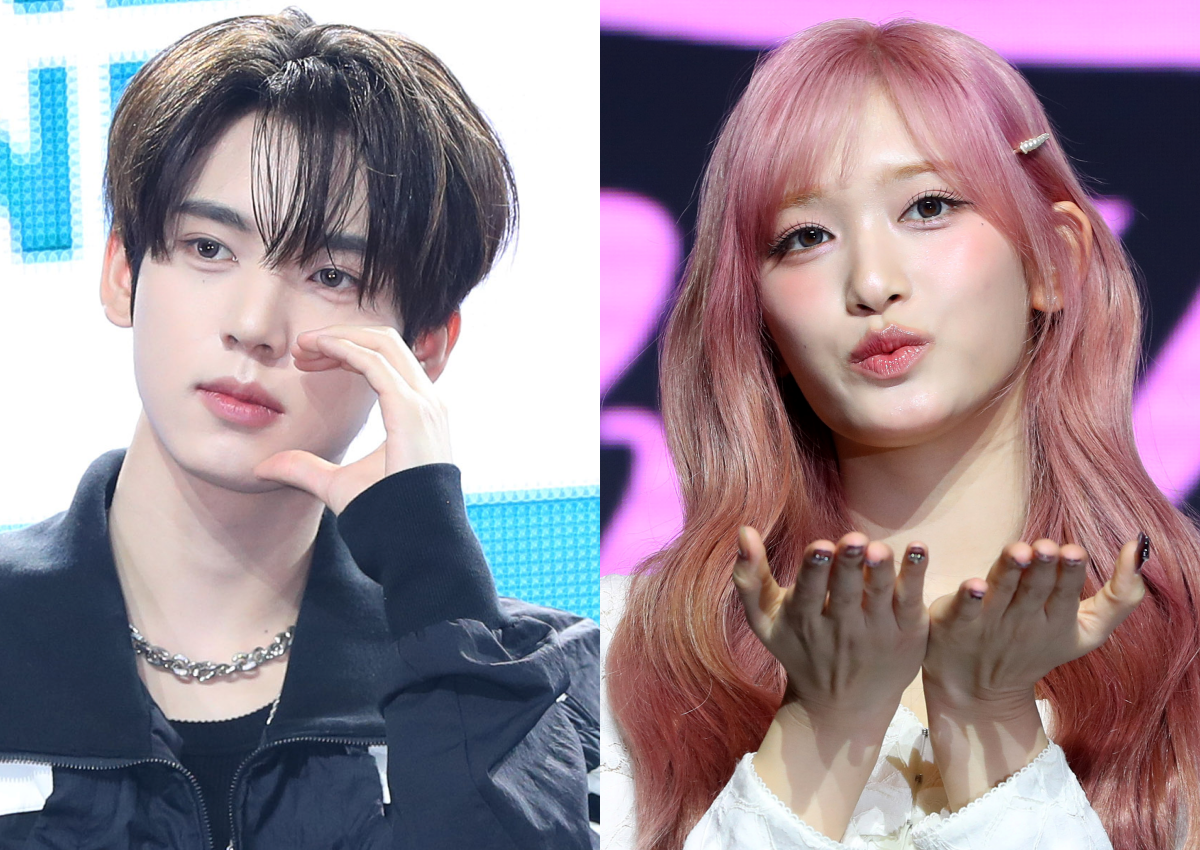 ▲제로베이스원 한유진(왼쪽), 아이브 이서. (뉴시스)