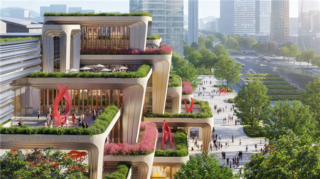 ▲코엑스 전면부 조감도 (서울시)