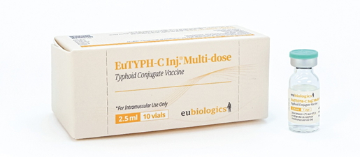 ▲장티푸스 접합백신 유티프씨주®(EuTYPH-C inj®). (사진제공=유바이오로직스)