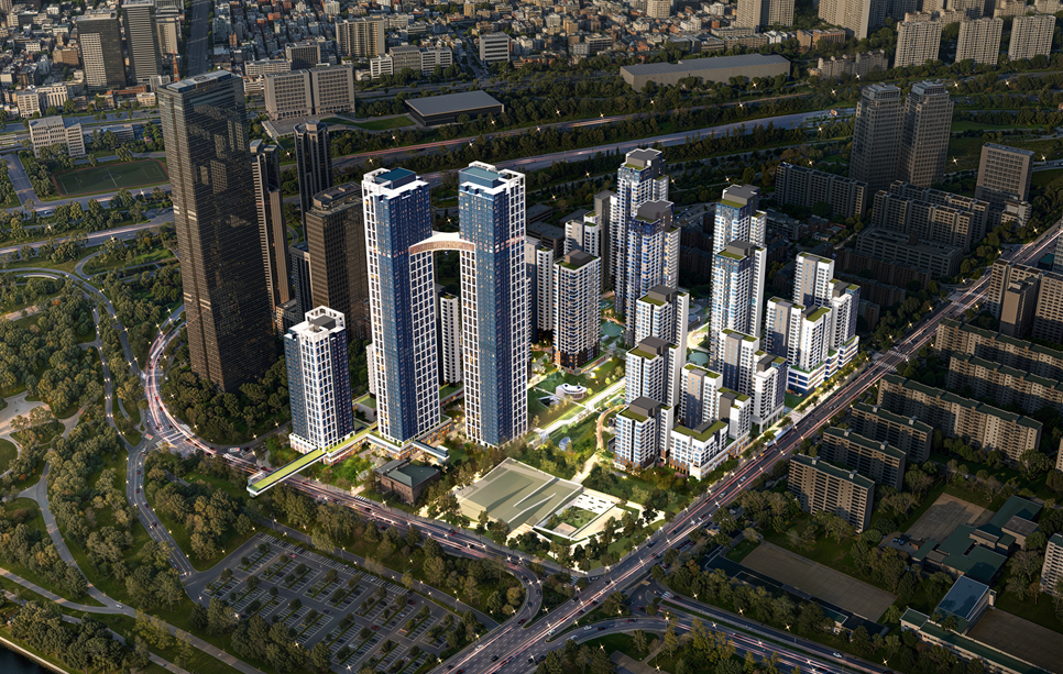 ▲여의도시범아파트 조감도. (사진제공=서울시)