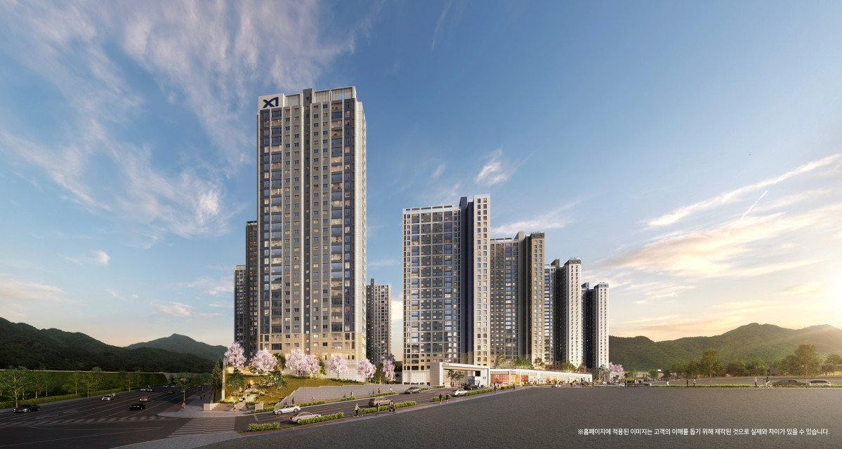 ▲'북오산자이 리버블시티' 투시도. (사진제공=GS건설)