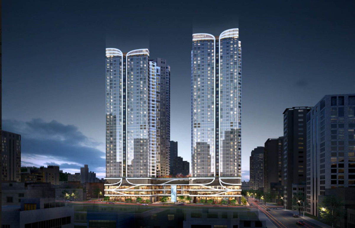 ▲'서면 써밋 더뉴' 투시도