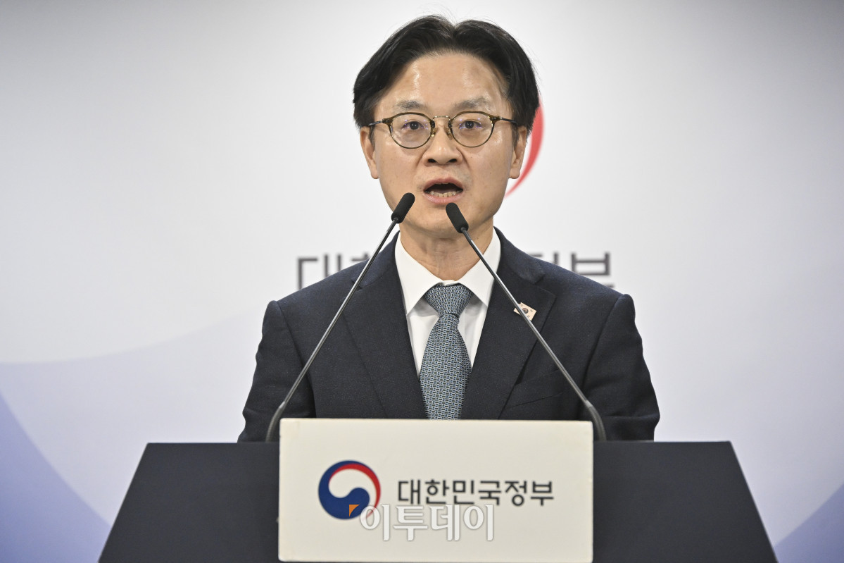 ▲김정관 산업통상부 장관. 조현호 기자 hyunho@