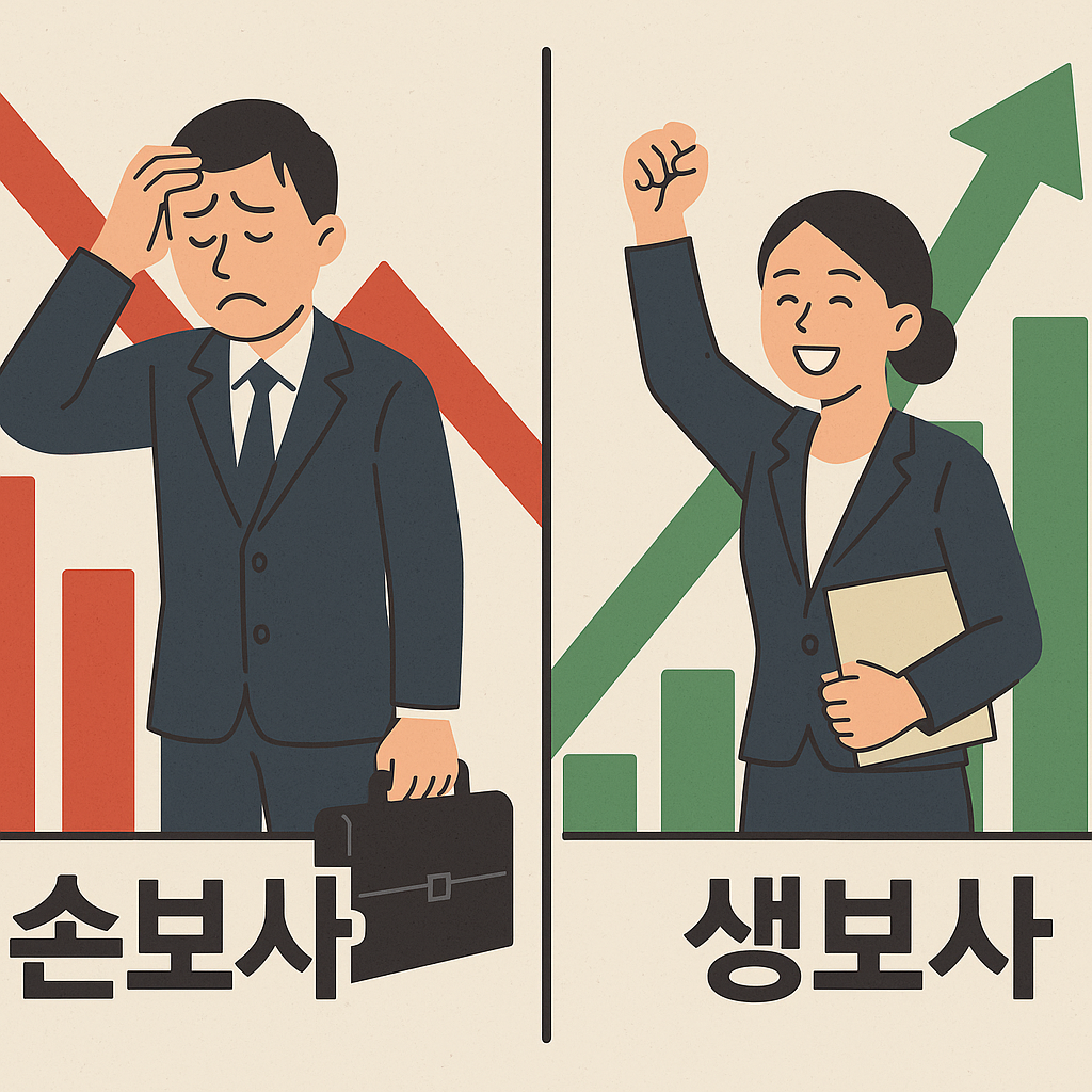 ▲올해 3분기 보험업권 실적이 손해보험사와 생명보험사 간 뚜렷한 온도차를 보였다. (챗 GPT)