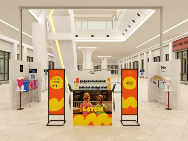 ▲온라인 브랜드 소상공인 육성사업(TOPS) 오프라인 팝업행사. (사진제공=롯데온)