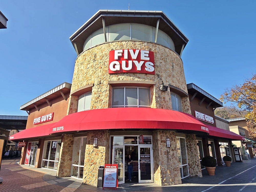 ▲여주 프리미엄 아울렛 파이브가이즈. (사진제공=신세계사이먼)