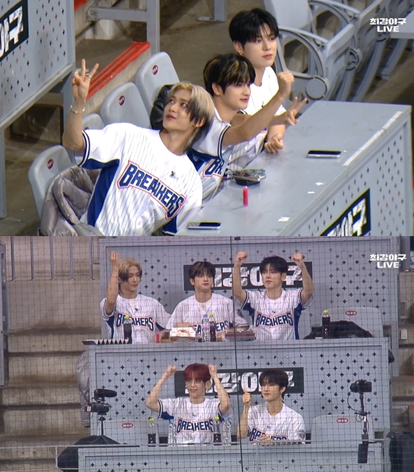 ▲나우즈 (사진=JTBC '최강야구' 중계 화면)