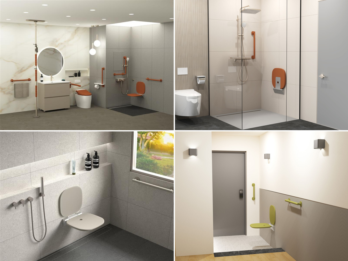 ▲롯데건설이  ‘2025 굿디자인 어워드'에서 수상한 샤워의자 ‘엔젤시트’ 활용 사레. (사진제공=롯데건설)