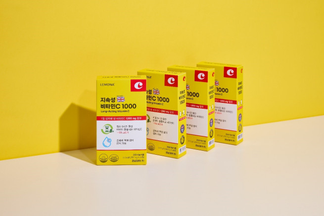 ▲지속성 비타민C 1000 (사진제공 = 경남제약)
