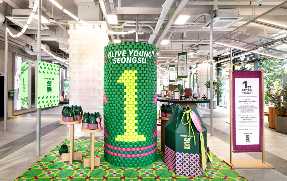 ▲올리브영N 성수. (사진제공=CJ올리브영)