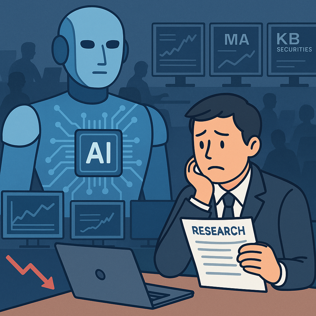 AI가 점령하는 여의도…생산성 늘고 청년 일자리 줄었다