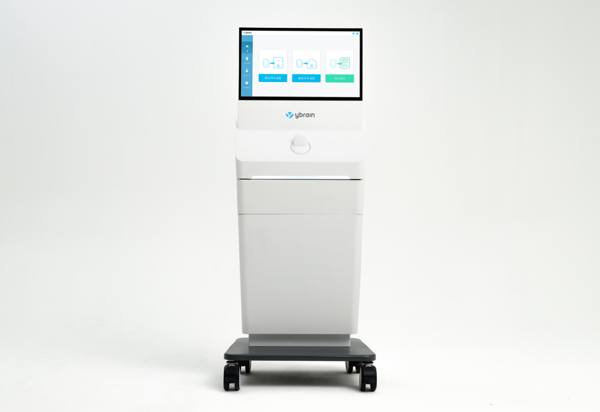 ▲와이브레인의 재택 우울증 전자약 마인드스팀 프로. (사진제공=와이브레인)