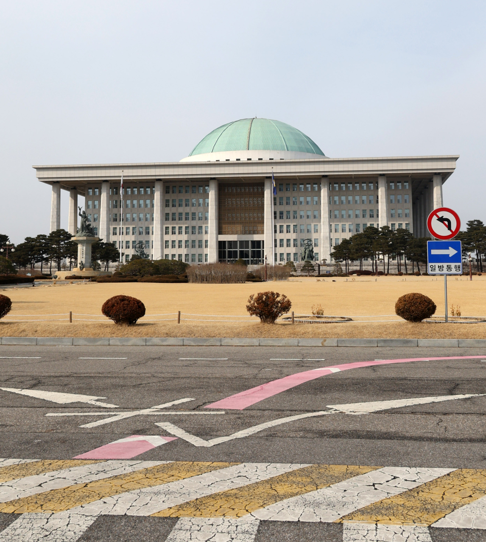 ▲서울 여의도 국회의사당 모습 (고이란 기자 photoeran@)