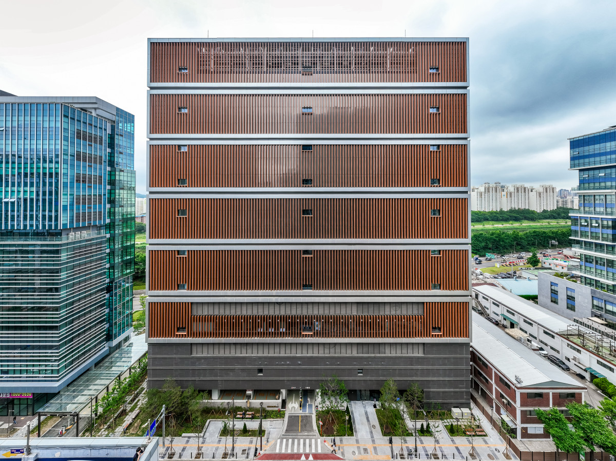 ▲가산 AI 데이터센터 전면. (사진제공=DL건설)