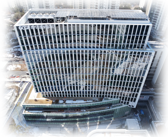 ▲경기신용보증재단 광교신사옥. (경기신용보증재단 )