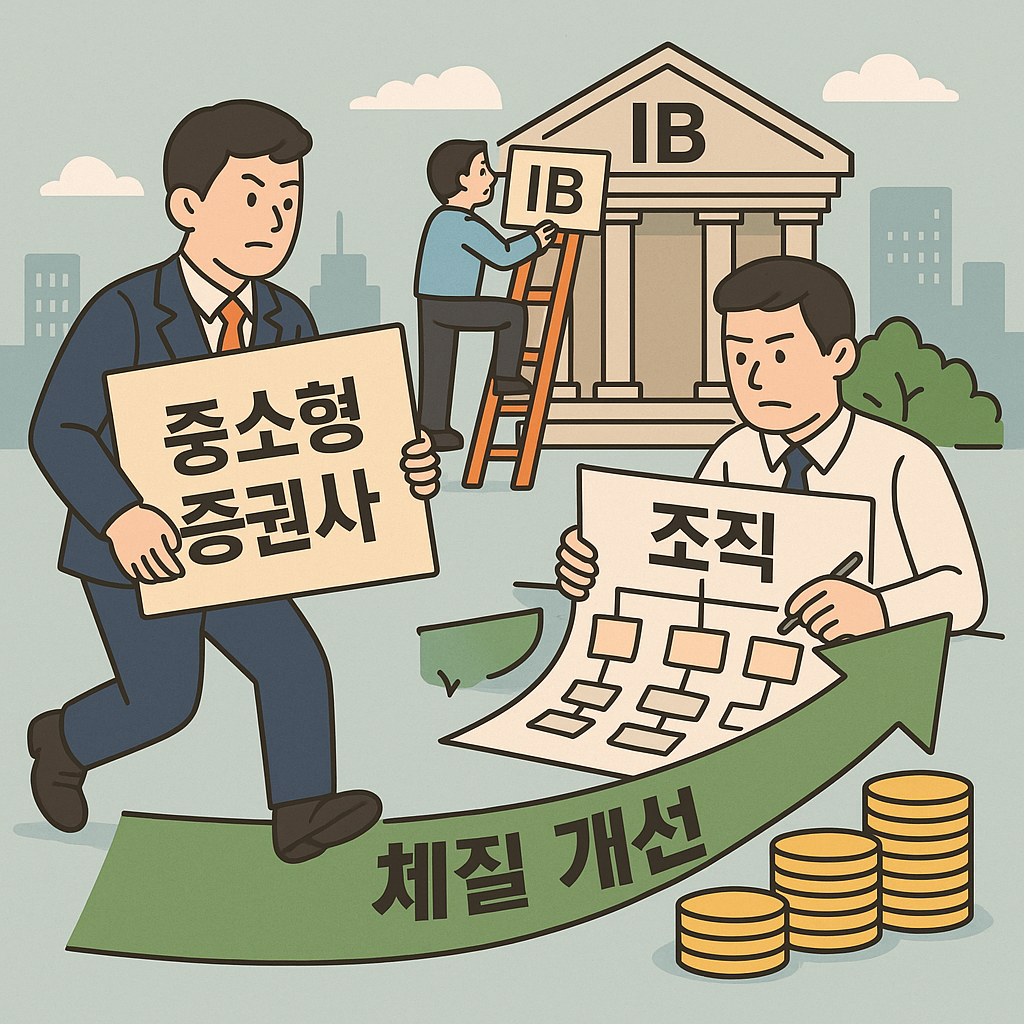 ▲중소형 증권사 이미지 (출처=챗지피티)