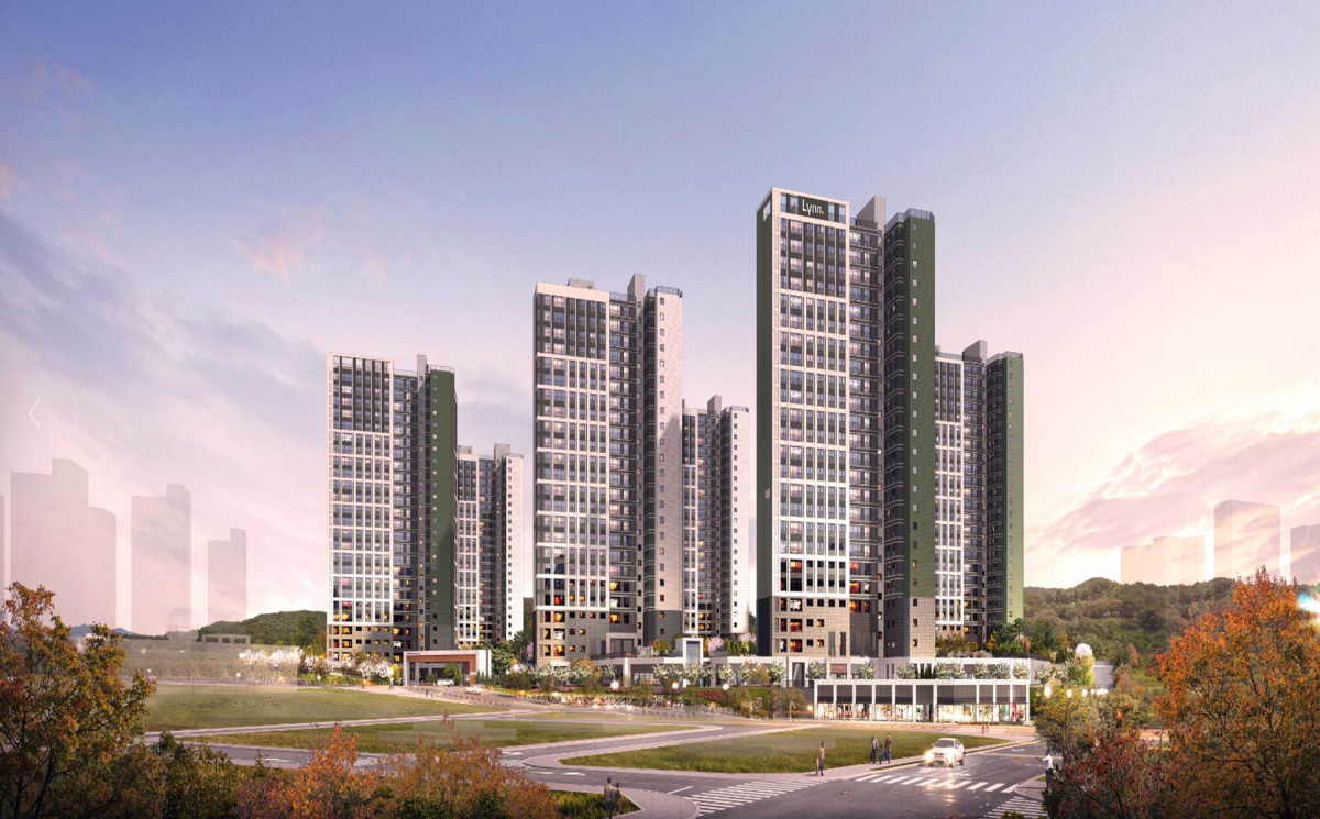 ▲‘화성 남양뉴타운 우미린 에듀하이’ 투시도