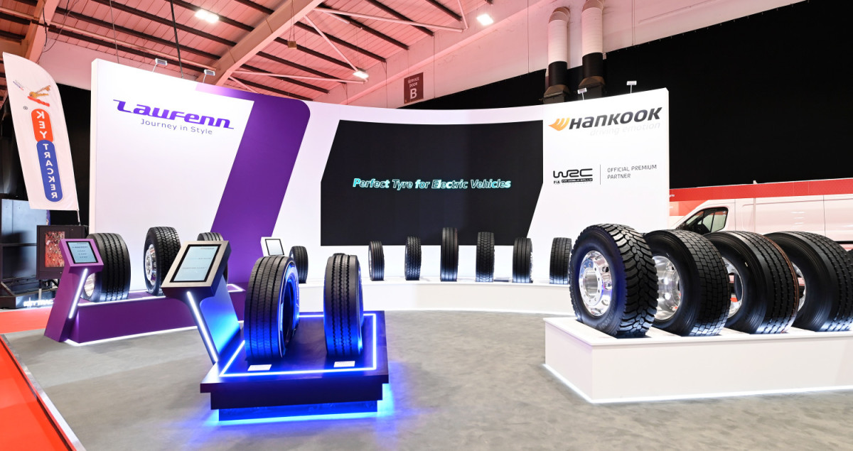 ▲2025 RTX 스코틀랜드 한국타이어 부스. (사진=한국타이어)