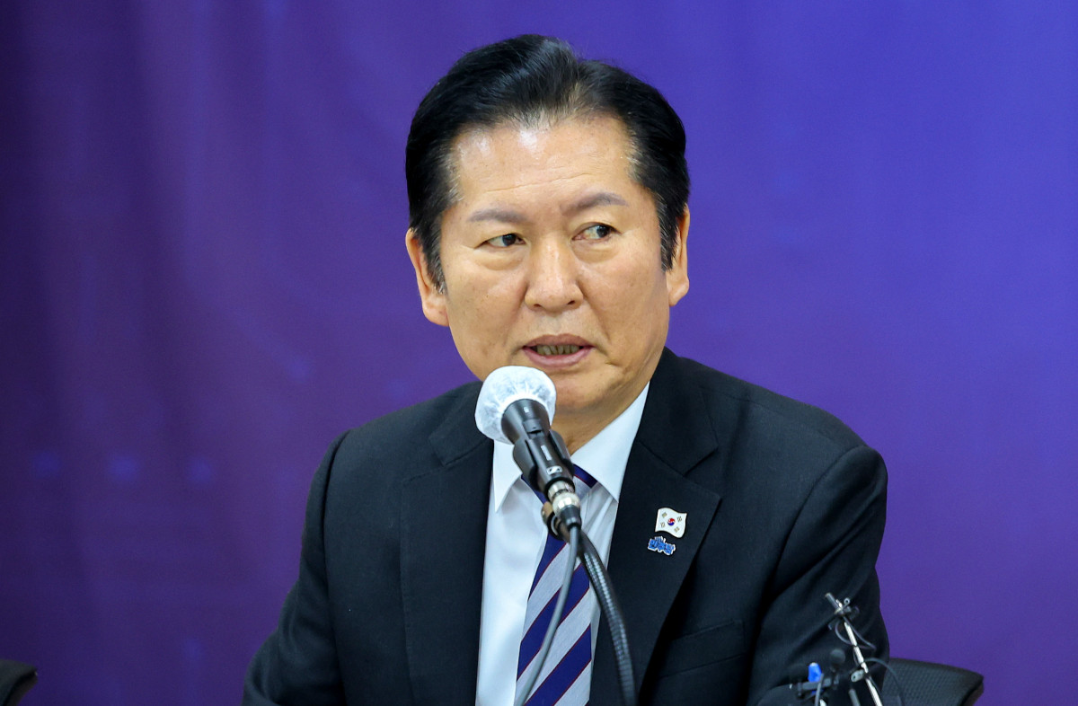 ▲정청래 더불어민주당 대표가 19일 대구 중구 더불어민주당 대구시당에서 열린 제184차 대구 현장 최고위원회의에서 발언하고 있다. (사진=뉴시스)