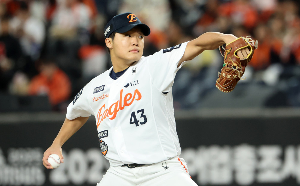 ▲정우주(한화 이글스) (연합뉴스)