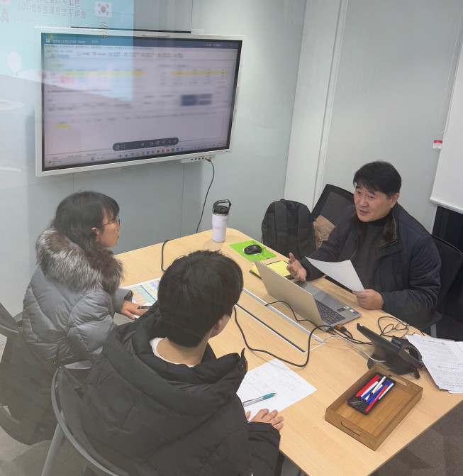 ▲대학입시 컨설팅 모습. (사진제공=송파구)