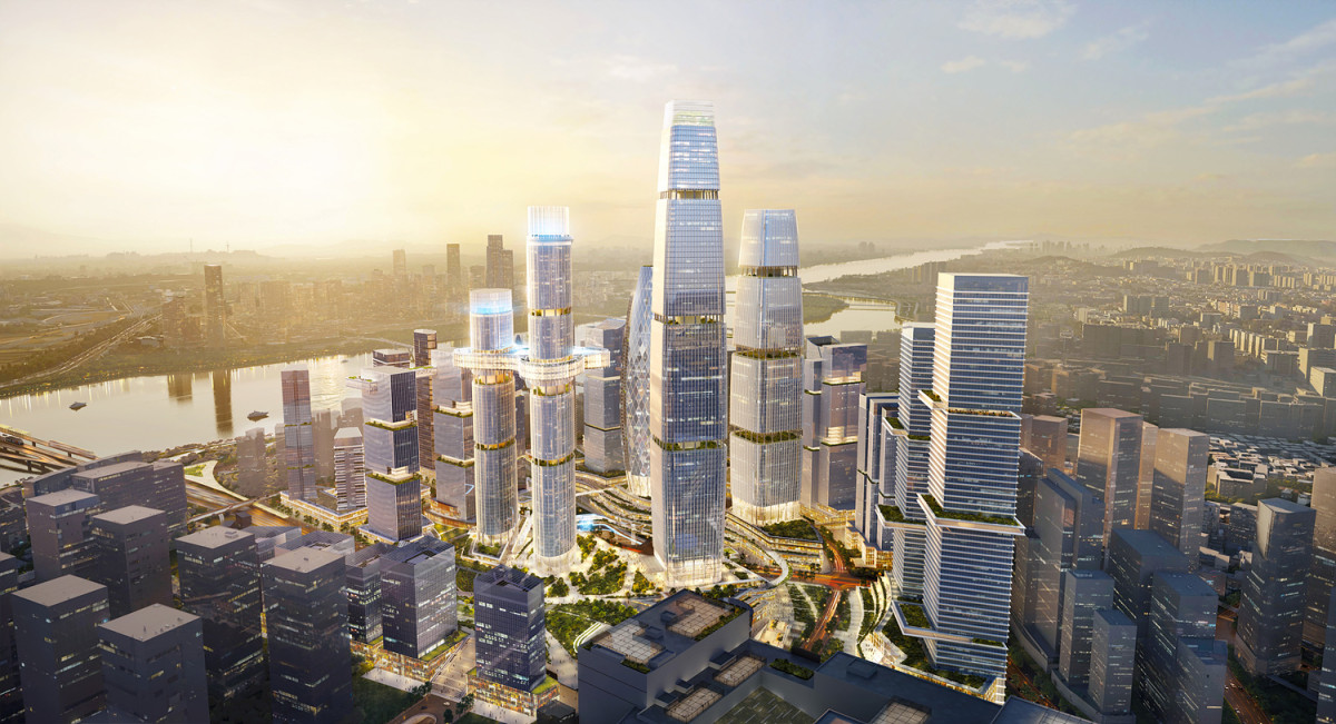 ▲용산국제업무지구 조감도 (사진제공=한국철도공사)