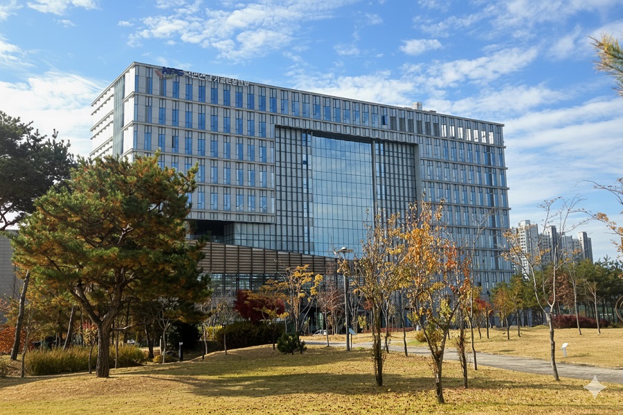 ▲전북특별자치도 전주시 덕진구에 위치한 국민연금 기금운용본부. (국민연금공단)